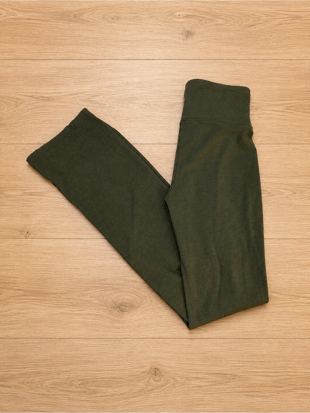 SO Favorite Flare Olive Yoga Pants XS | High Rise Bootcut Leggings